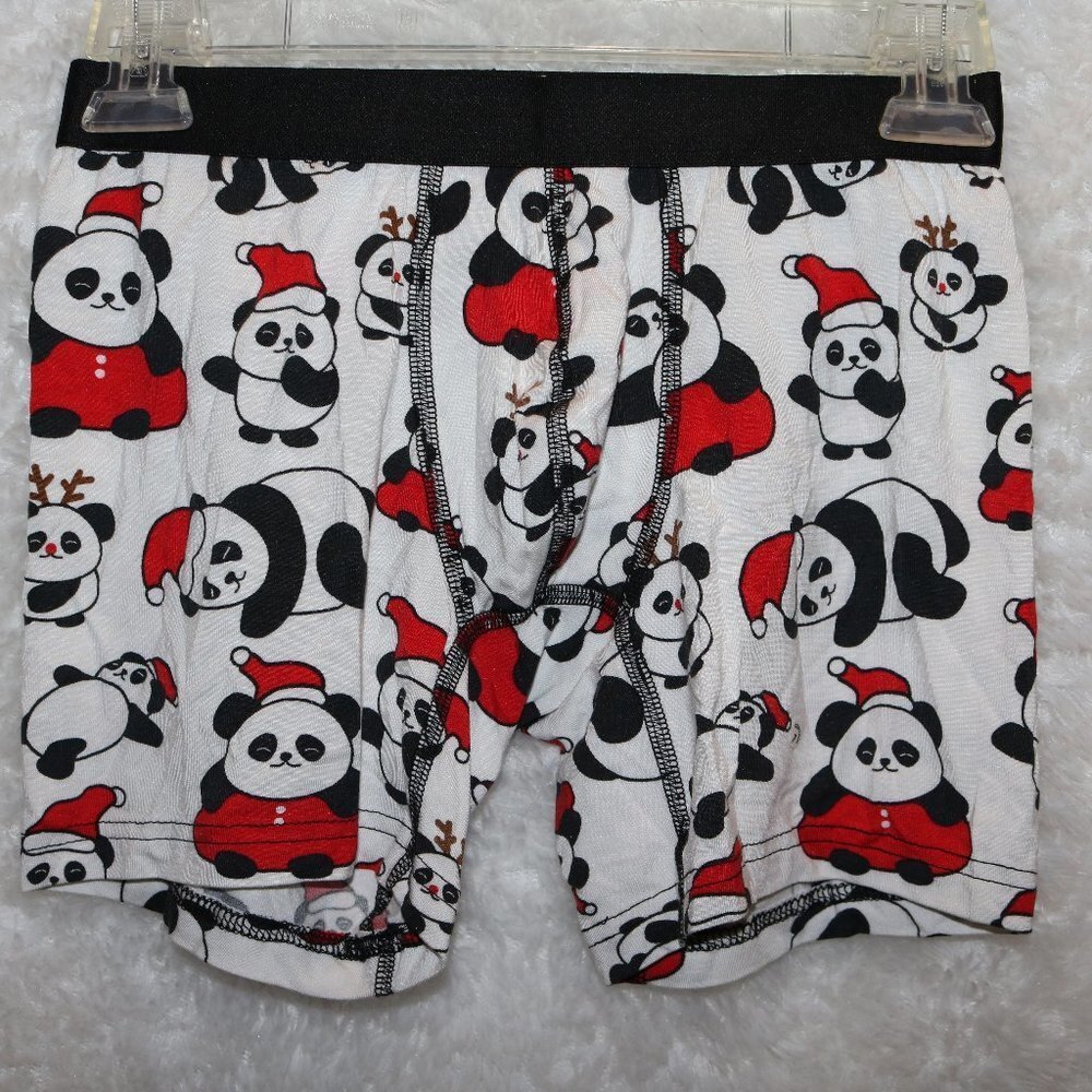 MeUndies mens/teens Panda Santa small boxer brief - NWOT